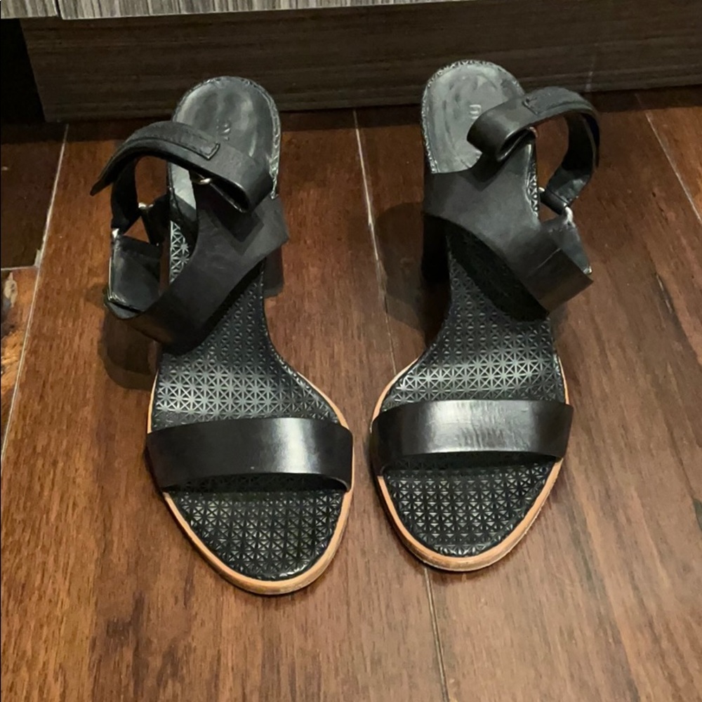 Miu Miu Strappy Black Leather Sandals - Size 40